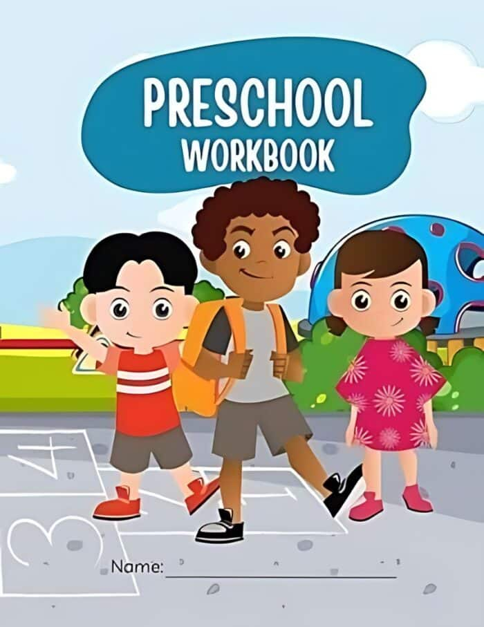 preschool activity book