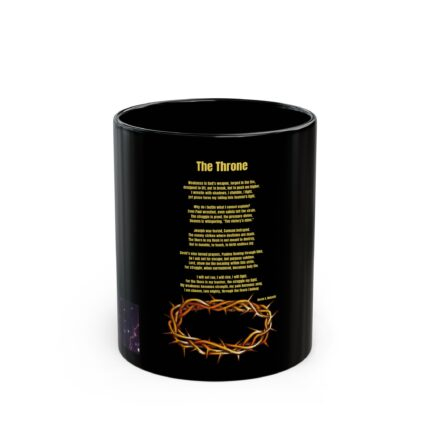 The Thorn / Black Mug - Unique Gift for Healthcare Workers, Valentine's Day, Coffee Lovers, Motivational, Cute Office Decor