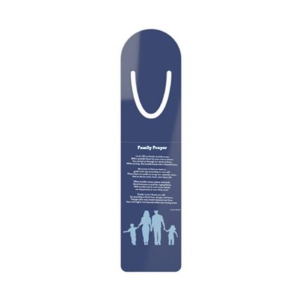 Family Prayer Bookmark – Inspirational Religious Reading Marker