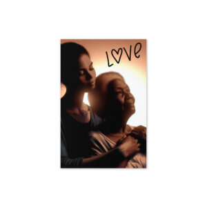 Mother Daughter Greeting card