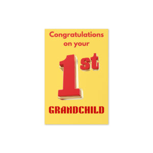 Welcome Grandchild Greeting card