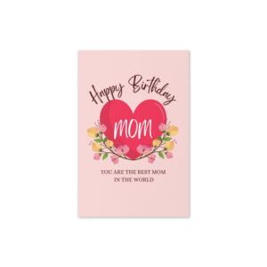 Birthday Mom Greeting card