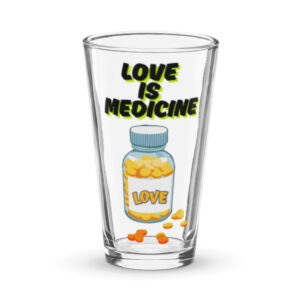 Nurse/Doctor Shaker pint glass