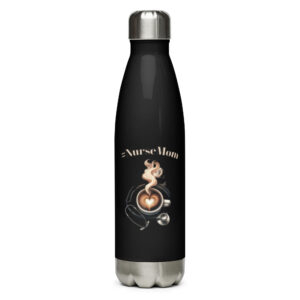 Nurse Coffee Lover Stainless steel water bottle