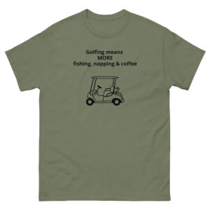 Golfing Humor Adult Unisex classic tee