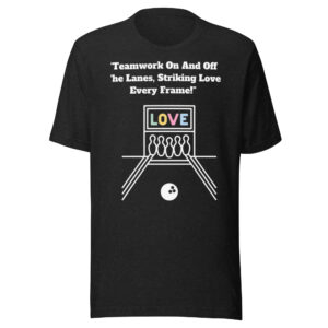 Adult Unisex T - Shirt Bowling Team