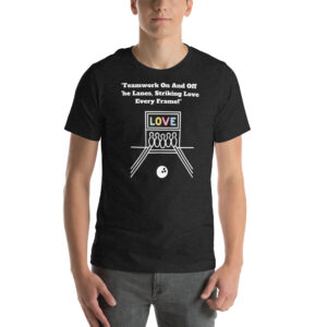 Adult Unisex T - Shirt Bowling Team