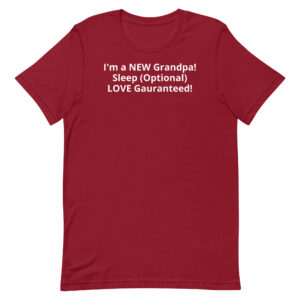 New Grandpa Adult  Unisex t-shirt