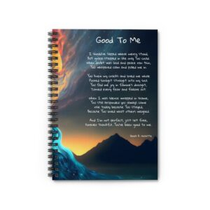 Praise 6 /  Spiral Notebook - Cute Journal, Gifts for Friends, Self-Care Notes, Medication Reminder, Valentine’s Day