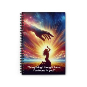 Praise /  Spiral Notebook - Cute Journal, Gifts for Friends, Self-Care Notes, Medication Reminder, Valentine’s Day