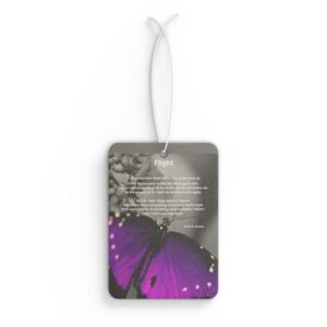 Flight Inspirational Car Air Freshener, Motivational Auto Accessory, Spiritual Gift, Home Fragrance, Faith-Based Car Decor