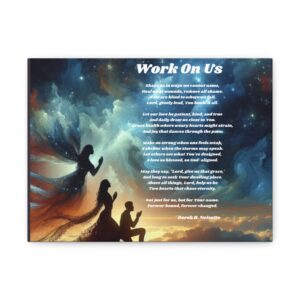 Praise 7 / Inspirational Canvas Art Print