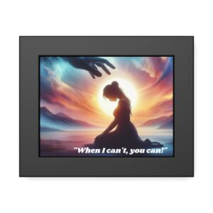 Praise 2 / Inspirational Wall Art Frame, Framed Paper Posters, Home Decor, Motivational Gift, Modern Artwork, Spiritual Affirmation