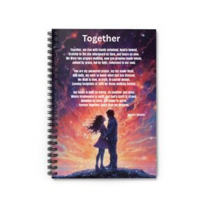 Praise 8 /  Spiral Notebook - Cute Journal, Gifts for Friends, Self-Care Notes, Medication Reminder, Valentine’s Day