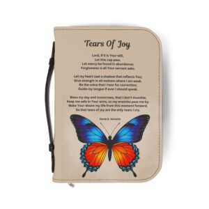 Tears Of Joy / Inspirational Bible Cover