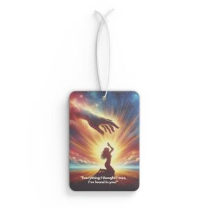 Praise /  Inspirational Car Air Freshener, Motivational Auto Accessory, Spiritual Gift, Home Fragrance, Faith-Based Car Decor