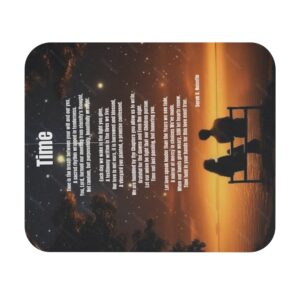 Praise 9 /  Mouse Pad, Cute Desk Accessory, Gamer Gift, Office Decor, Valentine's Day Present, Bright and Fun Design