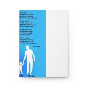 Family Prayer / Inspirational Hardcover Journal – Bright Blue