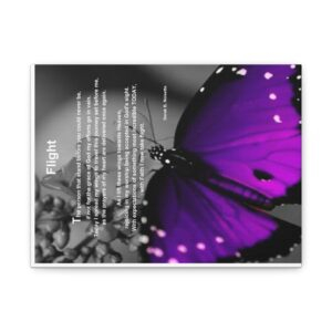 Flight / Inspirational Canvas Art Print