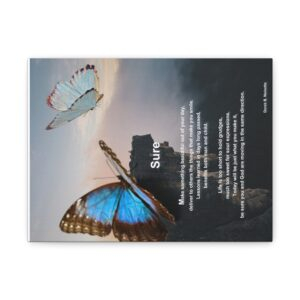 Sure / Inspirational Canvas Art Print