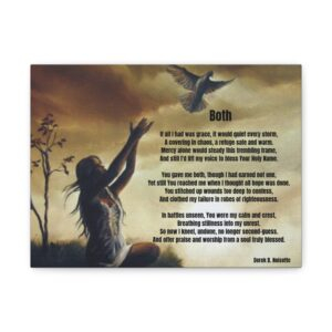 Both / Inspirational Canvas Art Print