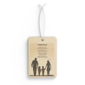 Family Prayer / Inspirational Car Air Freshener