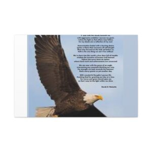 I Soar Inspirational Canvas Art Print