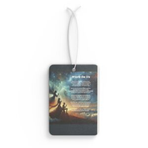 Praise 7 / Inspirational Car Air Freshener, Motivational Auto Accessory, Spiritual Gift, Home Fragrance, Faith-Based Car Decor