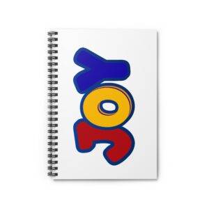 Joy / Spiral Notebook - Cute Journal, Gifts for Friends, Self-Care Notes, Medication Reminder, Valentine’s Day