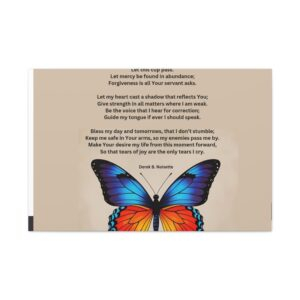 Tears Of Joy Inspirational Canvas Art Print