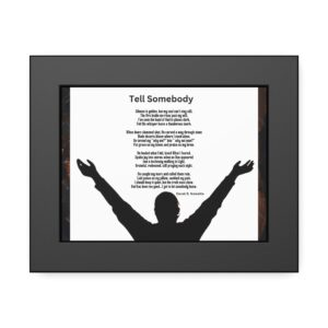 Praise 10 / Inspirational Wall Art Frame, Framed Paper Posters, Home Decor, Motivational Gift, Modern Artwork, Spiritual Affirmation