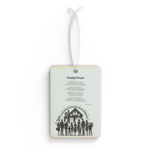 Family Prayer / Inspirational Car Air Freshener