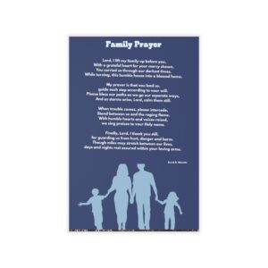 Family Prayer / Wall Decal
