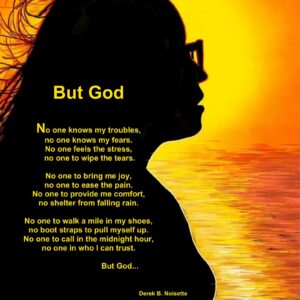But God / Inspirational Minky Blanket