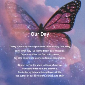 Our Day / Inspirational Minky Blanket