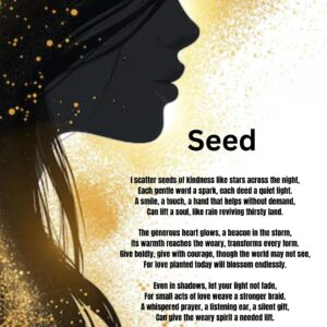 Seed / Inspirational Minky Blanket