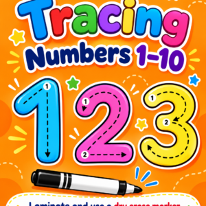Tracing Numbers 1-10